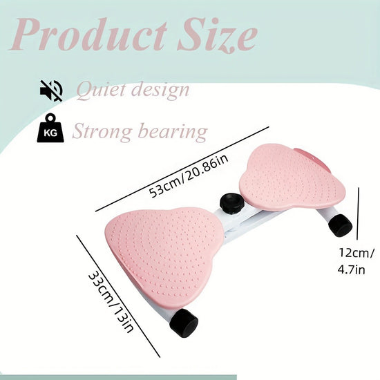 Silent Waist Twister – Home Gym Machine for Abs & Weight Loss