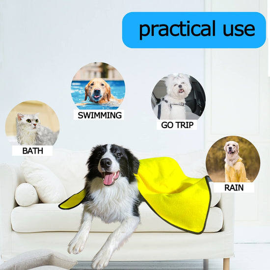 Quick-Drying Pet Towel – Soft & Absorbent for Dogs and Cats