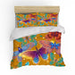 Home Textile Butterfly Quilt Cover Pillowcase