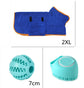 Pet Bath Massage Gloves – Silicone Brush for Dogs & Cats