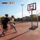 Portable Basketball Hoop – TotheCORE 5.25–8.53 Ft with Wheeled Base