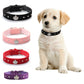 Comfortable Velvet Cloth Collar Diamond Crown Pet Supplies
