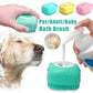 Pet Bath Massage Gloves – Silicone Brush for Dogs & Cats