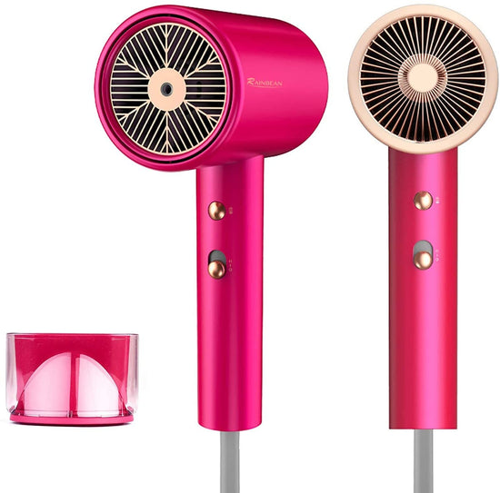 Ionic Hair Dryer – Powerful 1800W Fast Drying with Magnetic Nozzle