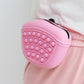 Silicone Dog Treat Pouch – Washable Training Waist Bag