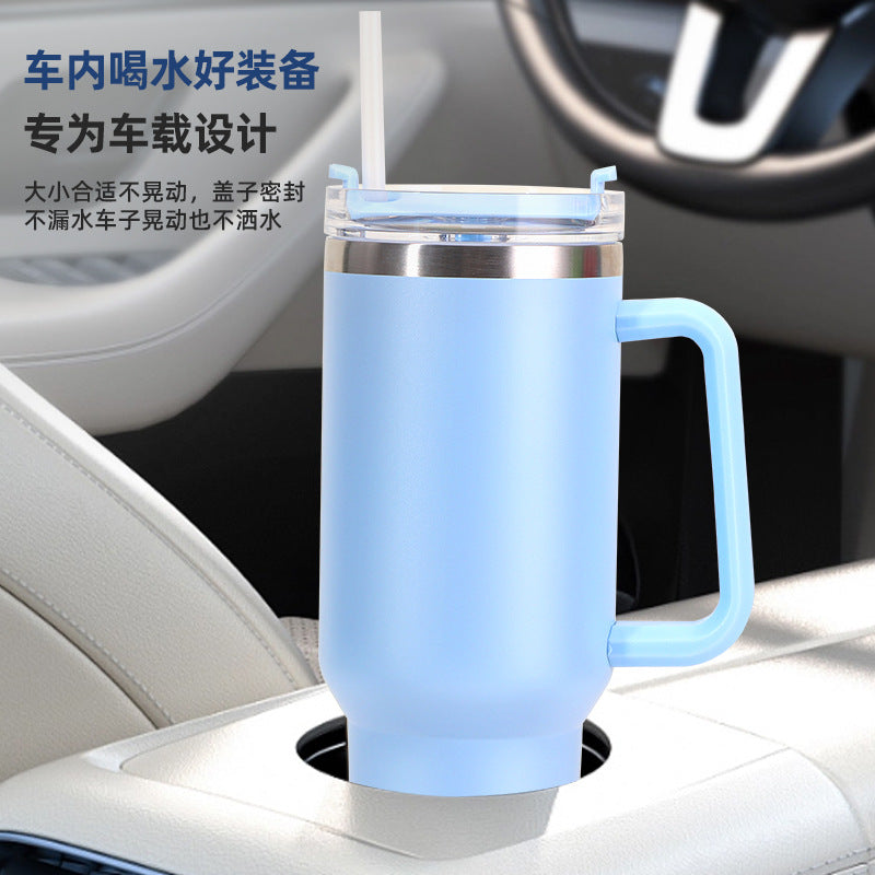 Cross-border 40oz Generation And Second Generation Ice Cup Large Capacity 304 Stainless Steel Thermos Cup Portable Car Cup