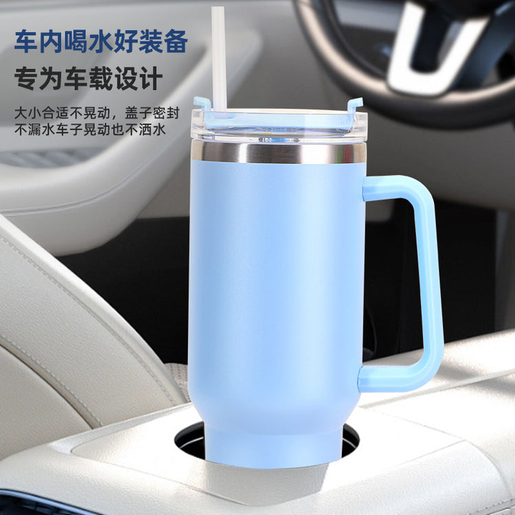 Cross-border 40oz Generation And Second Generation Ice Cup Large Capacity 304 Stainless Steel Thermos Cup Portable Car Cup