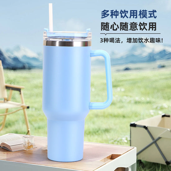 Cross-border 40oz Generation And Second Generation Ice Cup Large Capacity 304 Stainless Steel Thermos Cup Portable Car Cup