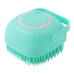 Pet Bath Massage Gloves – Silicone Brush for Dogs & Cats