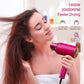 Ionic Hair Dryer – Powerful 1800W Fast Drying with Magnetic Nozzle