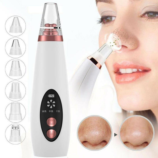 Facial Blackhead Vacuum – Nose & Pore Suction Cleanser