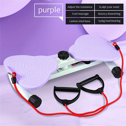 Silent Waist Twister – Home Gym Machine for Abs & Weight Loss
