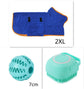 Pet Bath Massage Gloves – Silicone Brush for Dogs & Cats